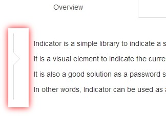 jQuery Indicator